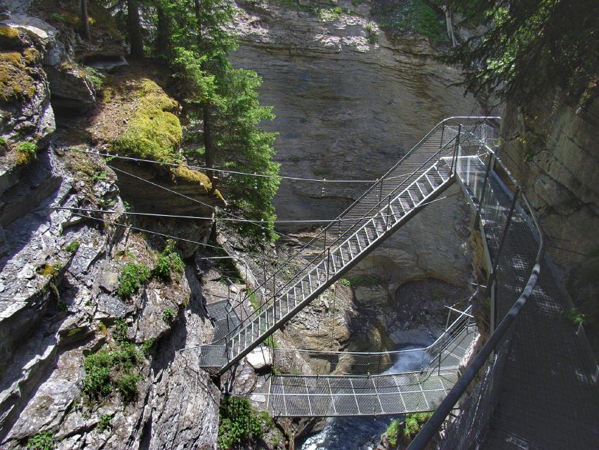 Dalaschlucht Treppe